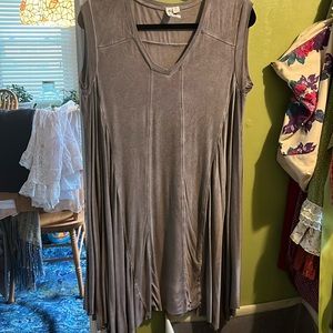 Others Follow tan knit dress